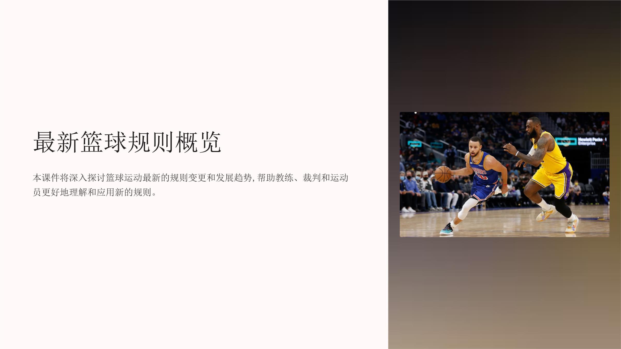 关于篮球联赛推出新规则,为球员保障安全的信息 关于篮球联赛推出新规则,为球员保障安全的信息